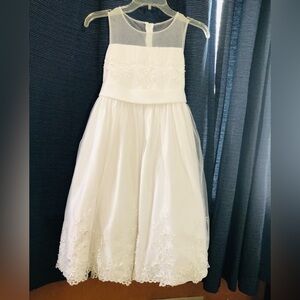 American Princess White Formal  Dress
